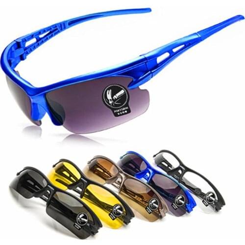 Unisex Sport Glasses Windproof Ultraviolet-proof Explosionproof Cycling Sunglasses Road Cycling Glasses for Outdoor Activities