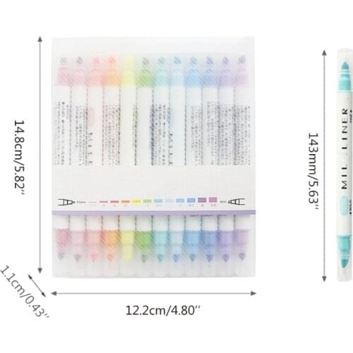 F3MA Bible Highlighters No Bleeding Ink Pastel Highlighter Gel Highlighters Pastel Highlighter Set Dry Highlighter Bible Mark