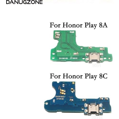 For Huawei Honor Play 8C BKK-AL00/10 / Honor Play 8A USB Charging Port Dock Plug Socket Jack Connector Charge Board Flex Cable
