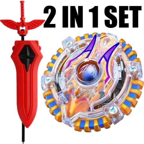 Spinning Top BURST B-71 Booster Acid Anubis.Y.O Toy Kids With Sword Launcher