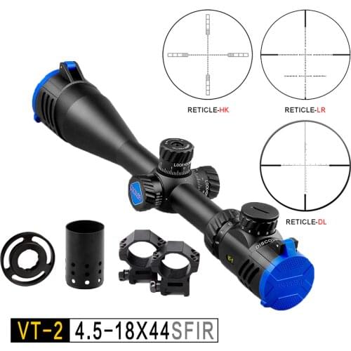 VT-2 4.5-18 X44 Side Focus Illumination Discovery Illuminated 3 Reticles PCP Air Guns Hunting Rifle Scopes
