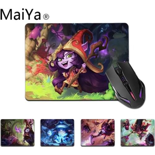 Maiya High Quality league of legends Lulu Office Mice Gamer Soft Mouse Pad Top Selling Wholesale Gaming Pad mouse