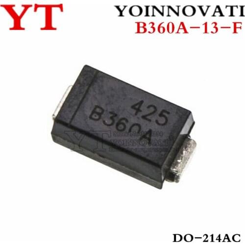 10pcs B360A B360A-13-F 3A 60V SMA DO-214AC New original