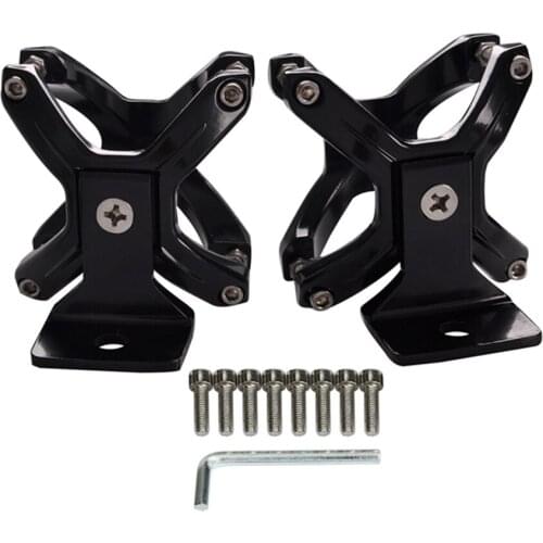 2 PCS mounting bracket suited 2 inch 3 inch tube light for Tractor Boat OffRoad 4WD 4x4 Car Truck SUV ATV car styling