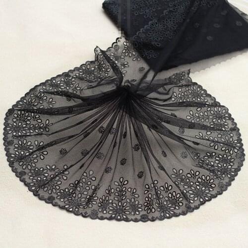 2 Yards Lace Trim Embroidered Flowers Lace Fabric 9.06 Inches Wide DIY Craft&Sewing Dress Clothing Accessories High Quality