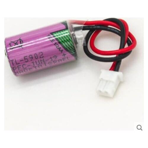 20pcs Original New For TADIRAN TL2150 TL-2150 1/2AA ER14250 14250 3.6V PLC Lithium Battery with KTS Plugs