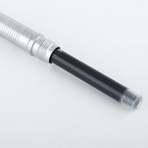 6Pcs Black Ink Cartridges Refills Students Office Writing Fountain Pen Accessory