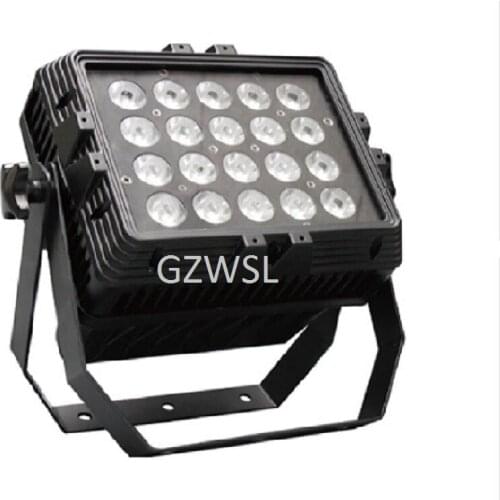 8pcs/lot Outdoor Mini City Color 20x15w RGBWA5 IN1 Uplight led Wall Washer IP65