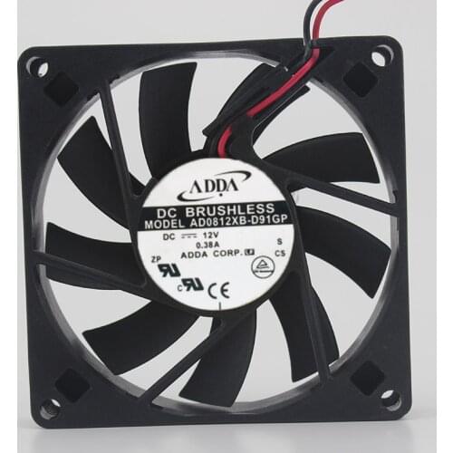 AD0812XB-D91GP 8015 12V 0.38A power supply fan chassis fan