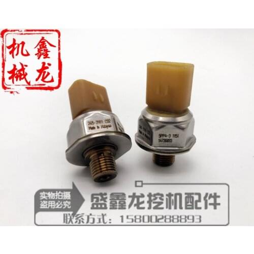 Excavator accessories Carter C9 fuel common rail pressure sensor 248-2169 C9 engine sensor