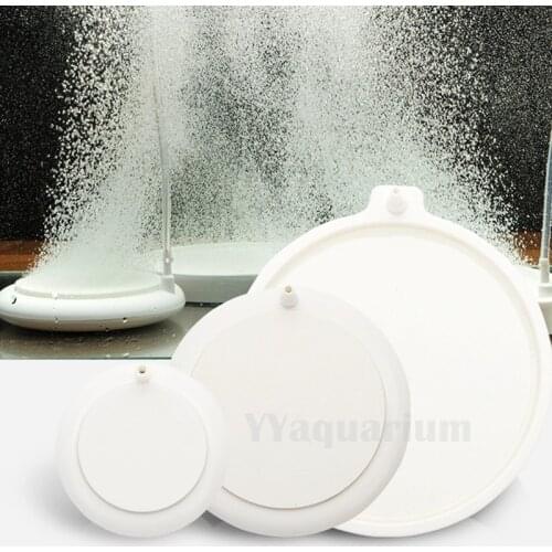 Fish tank Nano Bubble Air stone Aquarium Super fine High Dissolved Oxygen Naoscale ceramic Air Disc Nano plate Dia 7 13 15.6CM