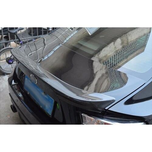 ABS & Carbon Fiber Car Rear Wing Trunk Lip Spoiler For Subaru BRZ TOYOTA GT86 2012-2019 FAST BY EMS