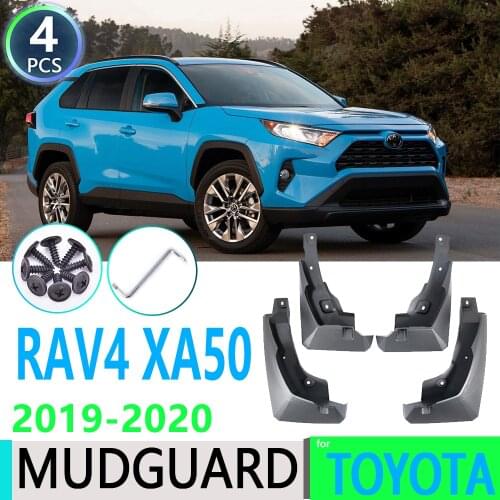 For Toyota RAV4 XA50 XA 50 2019~2020 RAV 4 Car Fender Mudguard Mud Flaps Guard Splash Flap Car Accessories