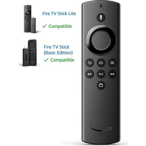 H69A73 For Amazons Fire TV Stick Alexa Voice Remote Lite 2020 Release L5B83H 433MHz Black Remoto Free shipping
