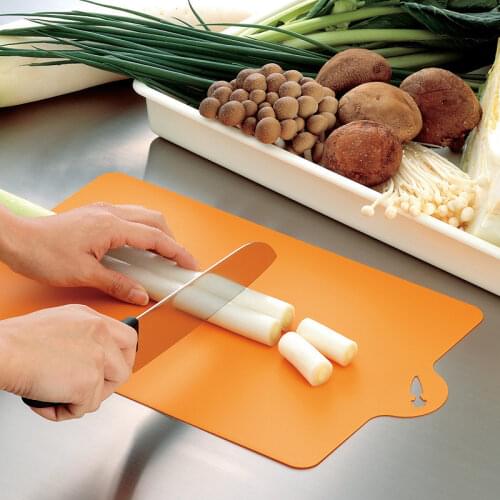 Kitchen Flexible Cutting Board Japanese Style Thin Soft Classification Cutting Board Can Hang Cutting Board Fruit Cutting Board