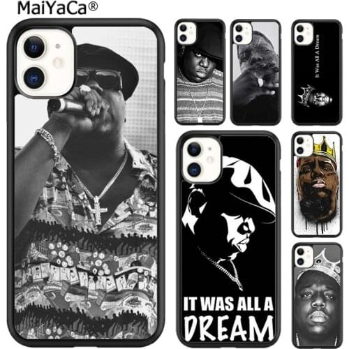 MaiYaCa Biggie Smalls Notorious BIG Art Phone Case For iPhone 5 SE 6s 7 8 plus X XR XS 11 12 pro max Samsung Galaxy S8 S9 S10
