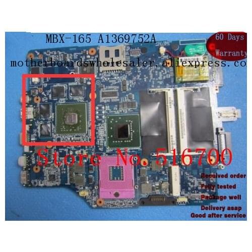 Placa Motherboard For Sony Mainboard MBX-165 MS91 REV:1.0 VGN-FZ serie A1369752A Tested