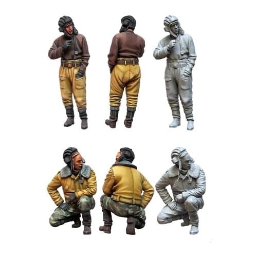 Soldier model accessories Modern Russian resin soldiers two people 1:35