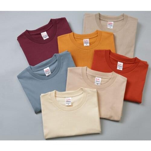 MRMT 2021 Brand New Mens t shirt t-shirt for male Tops + tshirt 100%cotton blank shirts round neck short sleeve Solid color