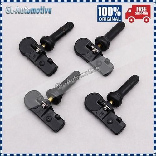 Set (4) Tire Pressure Monitoring Sensor TPMS 52933-0W100 For Hyundai Santa 52933 0W100