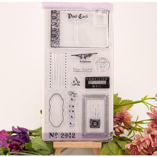To Do List Note Vintage Clear Stamp for Scrapbooking Transparent Stamps Silicone Rubber DIY Photo Album Decor Arts Crafts