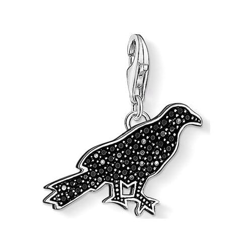 ThomasPT3015 raven Pendant Special price original For Fashion Cute Gift Euro-American style Bracelet And Necklace Diy charms