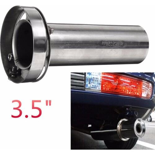 Universal Adjustable Sound Silencer (for 3.5 inch/4 inch/ 4.5 inc Round Tip Mufflers)
