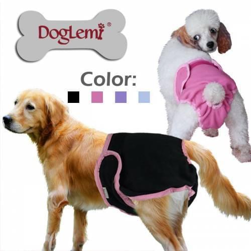 Doglemi Female Dog Pant Black Pink Blue Violet
