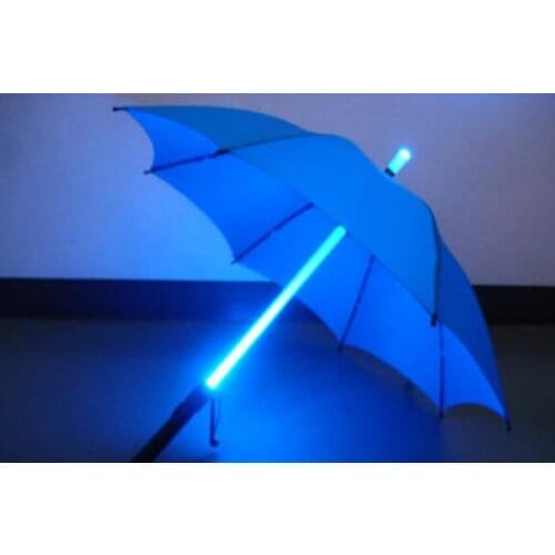 10pcs/lot Cool Blade Runner Light Saber LED Flash Light Umbrella rose umbrella bottle umbrella Flashlight Night Walkers