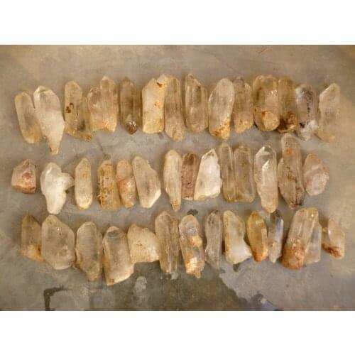 8500g(18.7 lb)42pcs Natural Quartz Crystal Point Rough Point China