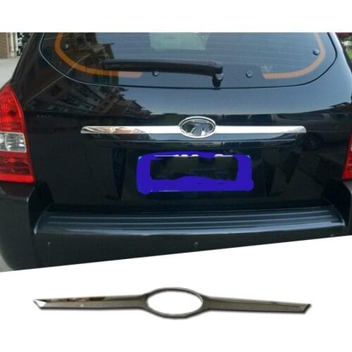 ABS Chrome Rear Bumper Tail Gate Trunk Door Handle Cover Tailgate Trim For Hyundai Tucson 2015 2016 2017 2018 2019
