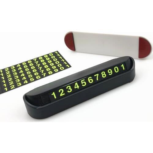 Car Styling Temporary Parking Card For Hyundai ix35 iX45 ix20 iX25 i10 i20 i30 i40 HB20 Sonata Verna Solaris Elantra Accent