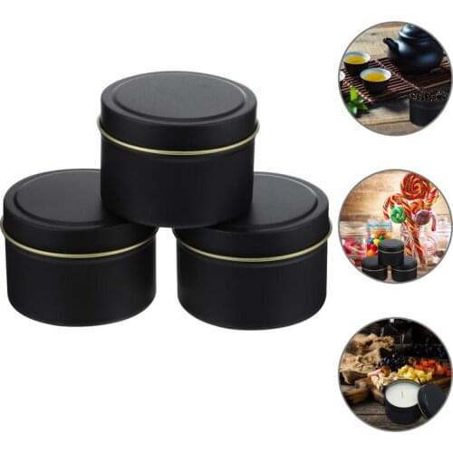 10pcs Candle Jars Candle Tin Jars DIY Candle Making kit Candle Container Tins Empty Storage Box Candle Storage for Candle Making
