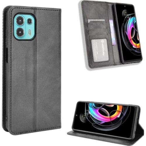 For Motorola Moto Edge 20 Lite Case Luxury Flip PU Leather Wallet Magnetic Adsorption Case For Edge 20Lite Edge20 Phone Bags