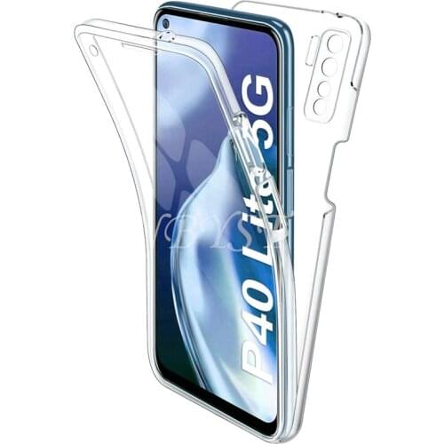 Double PC+TPU Case for Huawei P40 Lite E 5G P30 P Smart Z Plus Pro 2021 2020 2019 Mate 30 40 20 Nova5T 360 Full Shockproof Cover