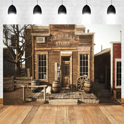 Yeele Retro General Store Post Office Backdrop Wooden House Floor Background Photographic Photography Photo Studio Photophone