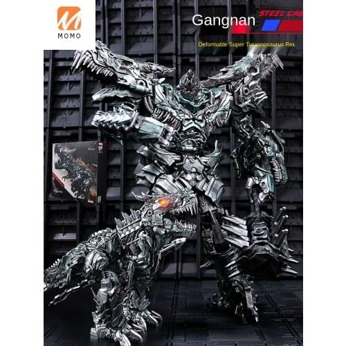 Toy Alloy Genuine Oversized Steel Lock Cable Dinosaur Robot Model Hand-Made
