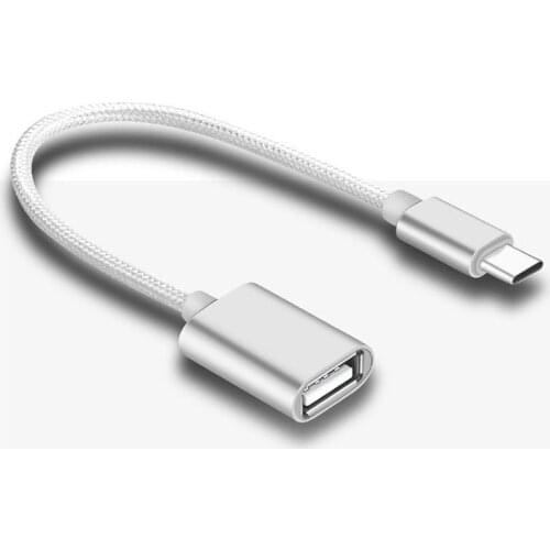Data Transmission Type-c OTG Data Cable for Xiaomi 8 Huawei mate30 Samsung Meizu Adapter U Disk USB 2.0 Mobile Phone Adapter