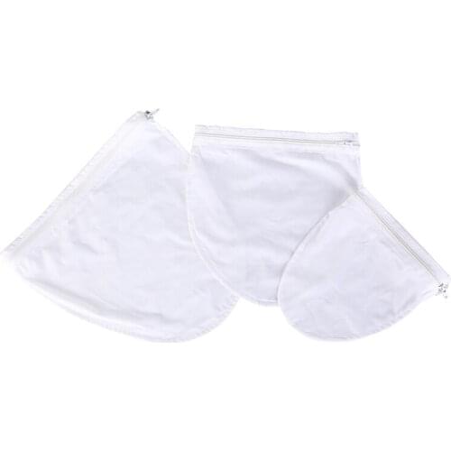 Coffee Tea Filter 1PC Nut Milk Bag Reusable Almond Milk Bags Commercial Food Grade Fine Nylon Mesh Food Strainer Cheese Maker