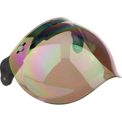 Motorcycle 3 Snap Helmet Visor Shield Flip Up Down Lens For Colorful Anti-UV Anti-fog&Anti-scratch Wear-Resistant Fashion Safety