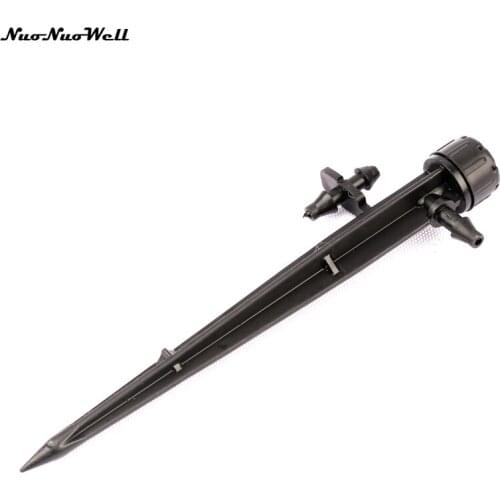 Wholesale 100pcs Land Inserted Adjustable 8 Holes Drip Arrow Sprinkler With 1/4'' Hose Connector Garden Irrigation Fittings