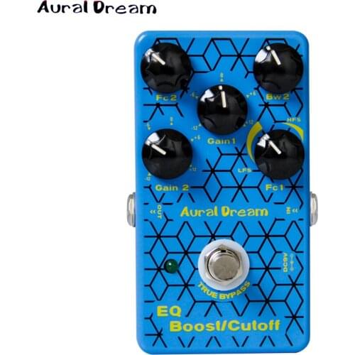 2017 New Effect Pedal! Aural Dream EQ Boost Cutoff Effects Pedal for Guitar accessories NEW Arrivals PROMOTION