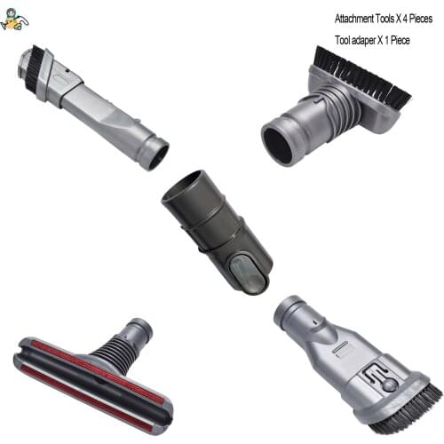 Attachment tools for Dyson V6 DC62 DC05 DC08( Not for DC08T or DC08 Telescope) DC09 DC17 DC21 DC22 DC26 vacuum cleaner parts