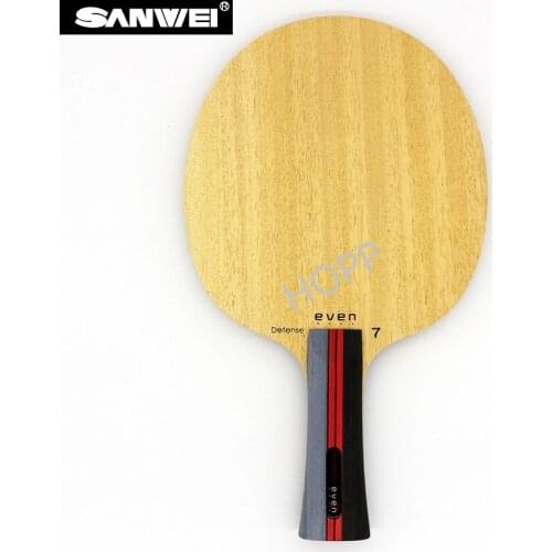 Table Tennis Blade SANWEI EVEN 7 DEFENSE 7 plywood for defensive pips-long/ pips-out ping pong racket bat paddle