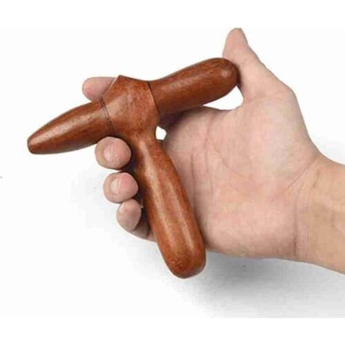 Wood Body Massage Tool Foot Reflexology Acupuncture Hammer Massager Stick Therapy Meridians Scrap Lymphatic Health Care