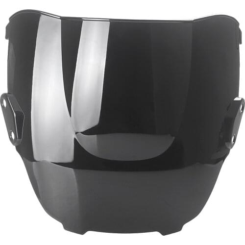 Black Motorcycle Windscreen Wind Deflectors Screen Windshield Windproof Double Bubble For Honda CBR600 F3 CBR600F3 1995 -1998