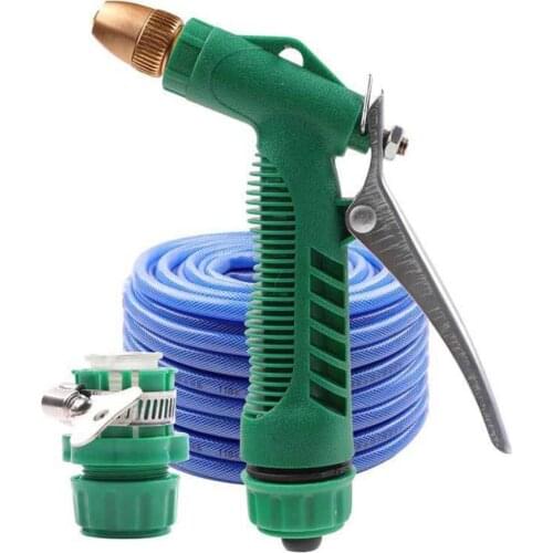 5/10M High Pressure Water Gun Washer Garden Hose Nozzle Spray Sprinkler Tools for Car Window Washing/ Watering Flowers E11343