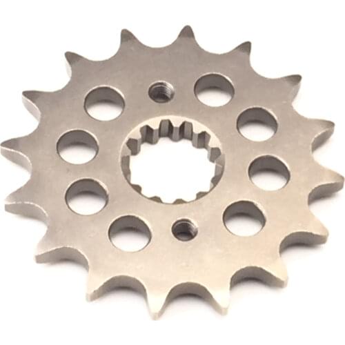 520 Motorcycle Front Sprocket Gear Pinion For Kawasaki Road EL250 Chopper EX250 Ninja 250R ZZR250 GPX250 EX250F KLX250 ZXR250