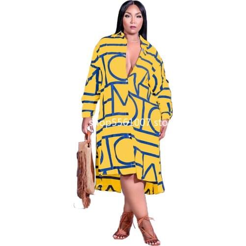African Dresses for Women 2021 Africa Clothes Plus Size African Office Lady Dresses for Women Print Dashiki Ladies Clothing