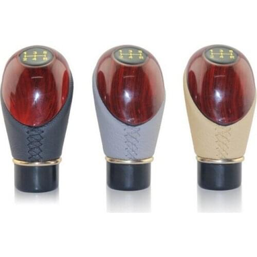 Automobile peach wood gear head with gear shift block head